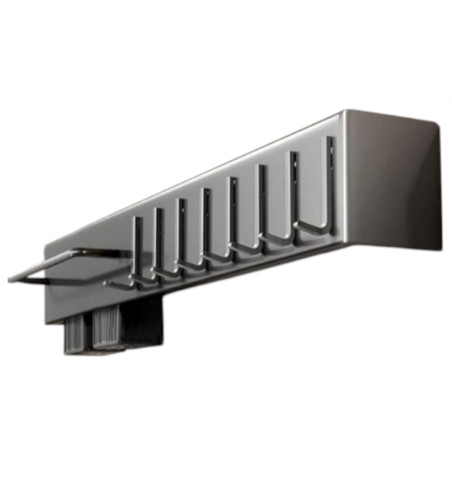 Полка-органайзер настенная SKLM-5 50 см Серый (25036818)