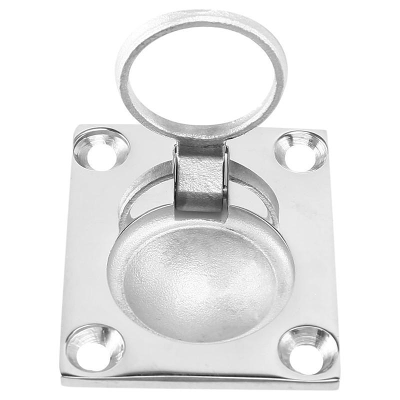 Ручка потайная для дверей Metalvis с кольцом нержавеющая сталь 47х38 мм 1 шт. (NM400NM48241473801) - фото 3 Ручка потайная для дверей Metalvis с кольцом нержавеющая сталь 47х38 мм 1 шт. (NM400NM48241473801) - фото 3