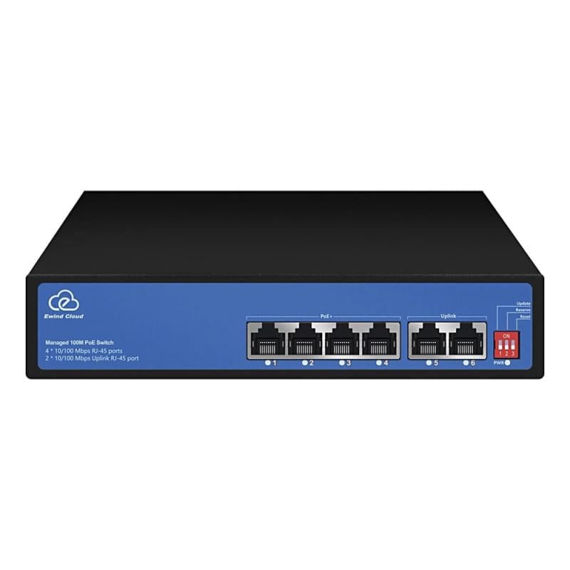 Коммутатор неуправляемый Ewind EW-ES2006CF-AP PoE 6 портов