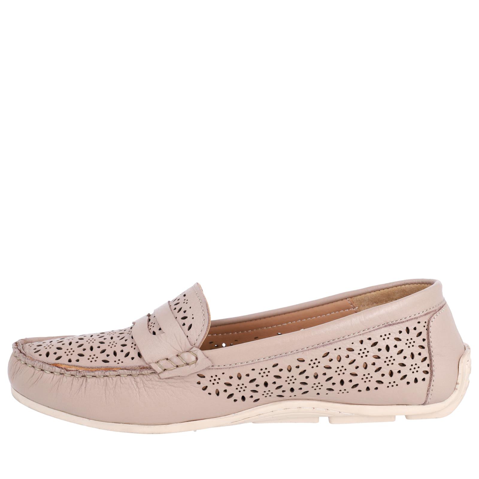 Мокасины женские Altura р. 37 Бежевый (9259164737) - фото 2 Мокасины женские Altura р. 37 Бежевый (9259164737) - фото 2