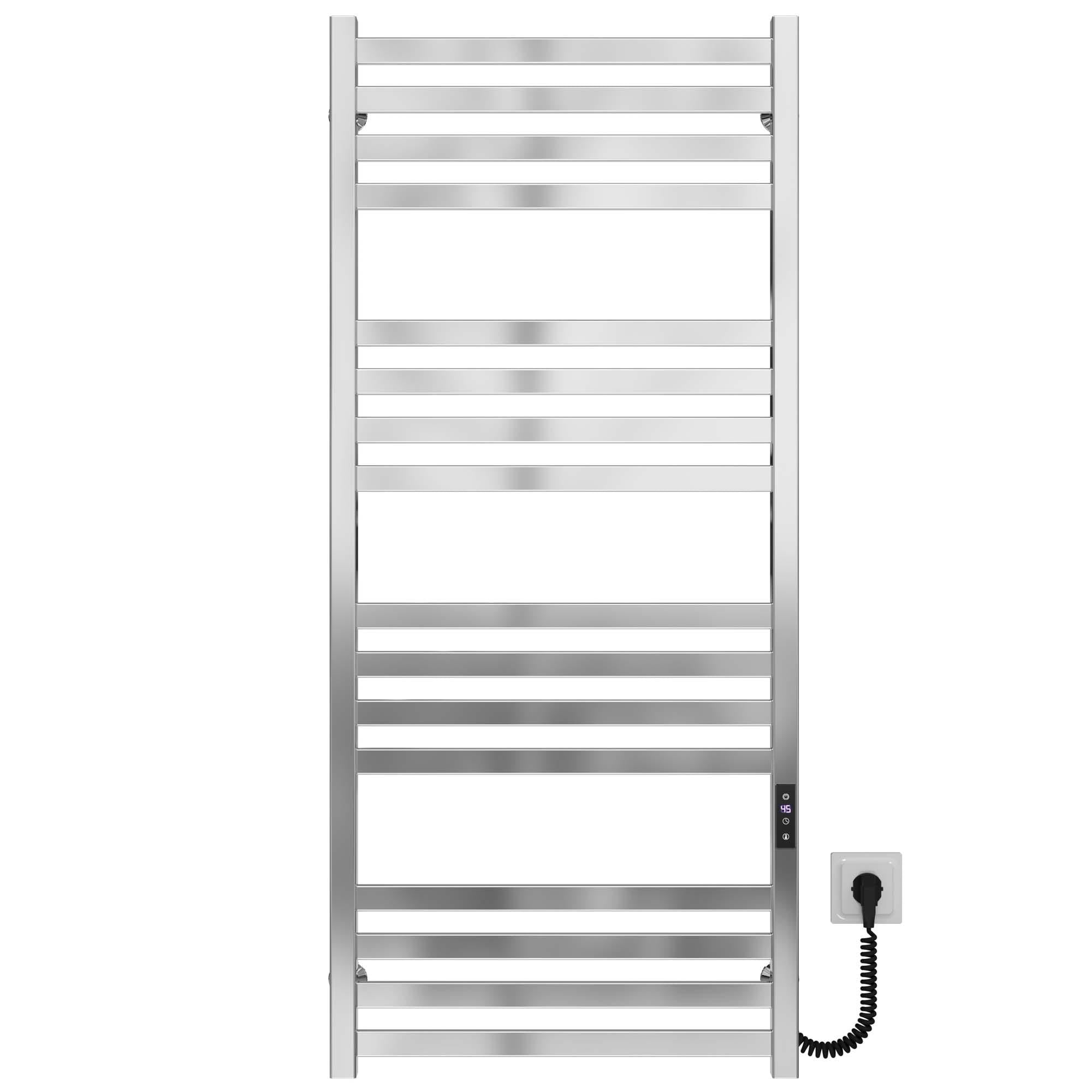 Полотенцесушитель электрический Deffi Magnus П16 JD04 правое подключение нержавеющая сталь 500х1200 мм Хром (A.MA.120.50.16.E.C.R.2)