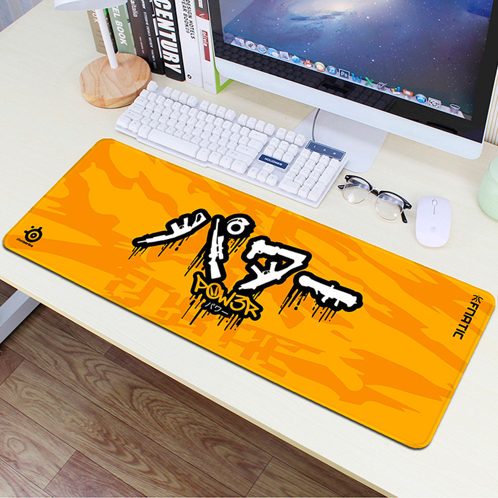 Килимок геймерський тканинний Fnatic професійний з прошитим краєм 3 мм Жовтий (YUT_V4568)