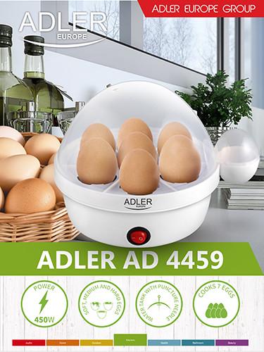 Електрична яйцеварка Adler AD 4459 - фото 6