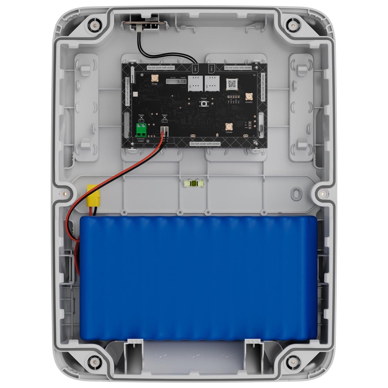 Комплект із 78 перезарядних батарей LiFePO4 для встановлення в Case D 430 Ajax Internal battery RB 6,4V/78Ah