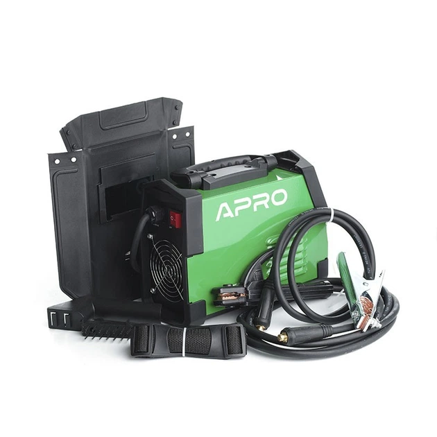 Сварочный аппарат инверторный Apro MMA-140 20-140А эл 4 мм 2,5/1,5 м с набором кабелей (2969024627) Сварочный аппарат инверторный Apro MMA-140 20-140А эл 4 мм 2,5/1,5 м с набором кабелей (2969024627)