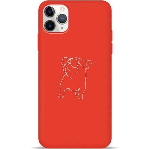Чохол накладка Pump Silicone Minimalistic Case for iPhone 11 Pro Max, Pug With (PMSLMN11PROMAX-1/233)