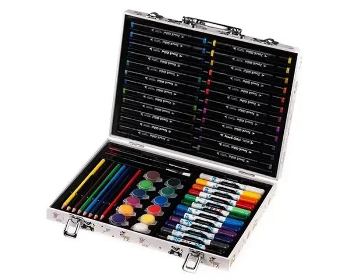 Набір для творчості дитячий художній в алюмінієвій валізі на 68 предметів для малювання - фото 5 Набір для творчості дитячий художній в алюмінієвій валізі на 68 предметів для малювання - фото 5