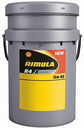 Моторна олива Shell Rimula R4 X 15W-40 20 л