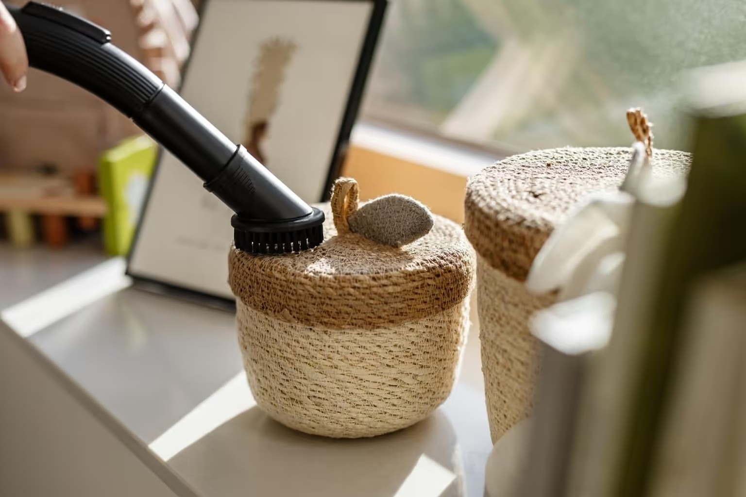 Пылесос сетевой контейнерный с HEPA фильтром для сухой уборки с телескопической трубой 3,3 л 850 Вт Черный (VCE01TABKG) - фото 8