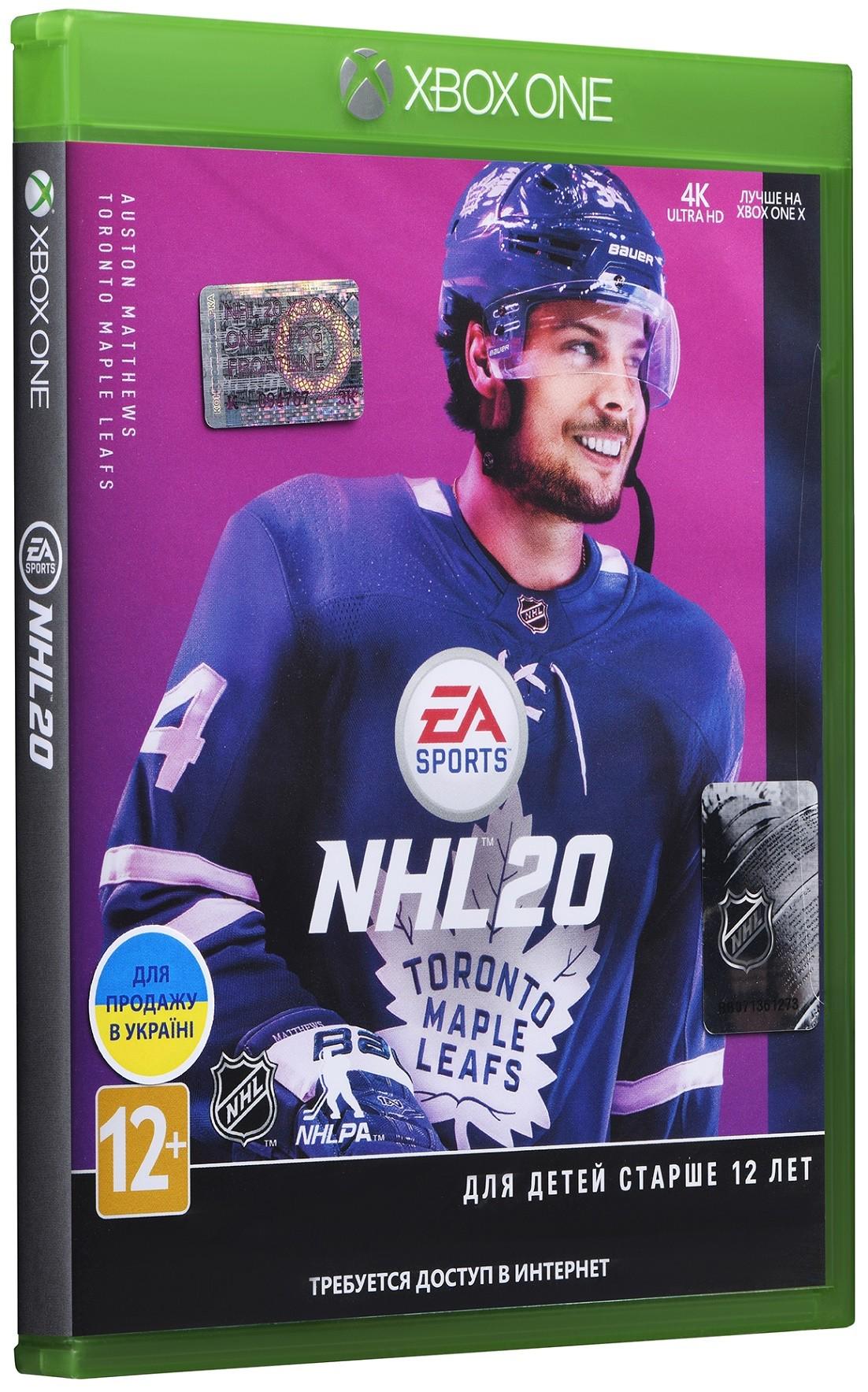 Игра NHL 20 для Xbox One Series Blu-ray (0427)