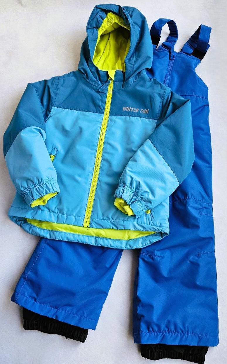 Лыжный костюм детский для мальчиков Lupilu 110-116 см (977234/079875)