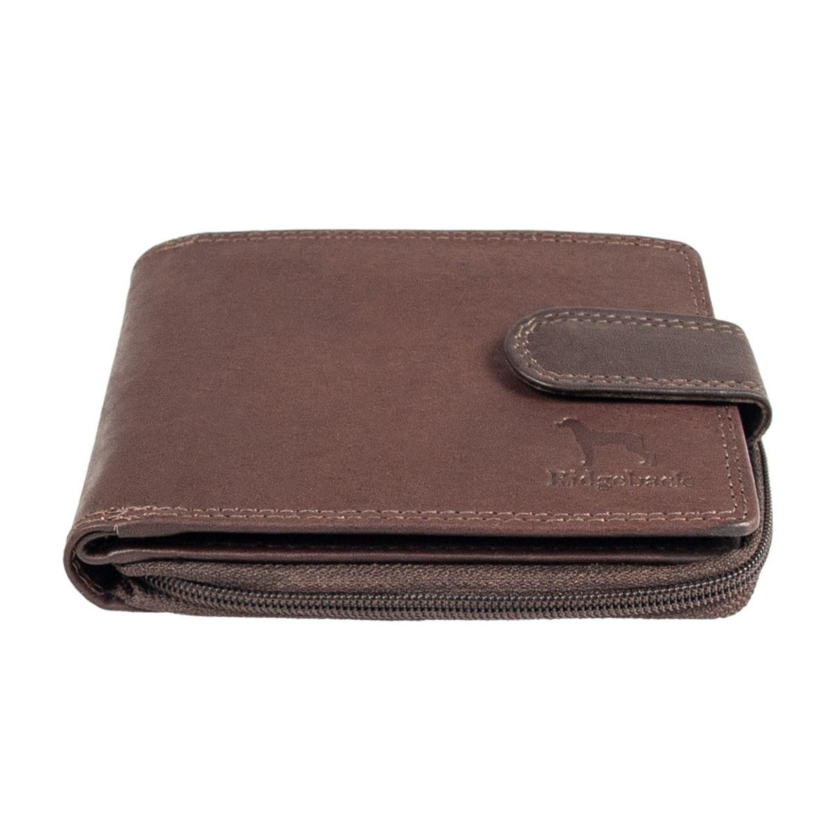 Гаманець шкіряний чоловічий Ridgeback JBNC43MN Brown (JBNC43 BRN) - фото 5 Гаманець шкіряний чоловічий Ridgeback JBNC43MN Brown (JBNC43 BRN) - фото 5