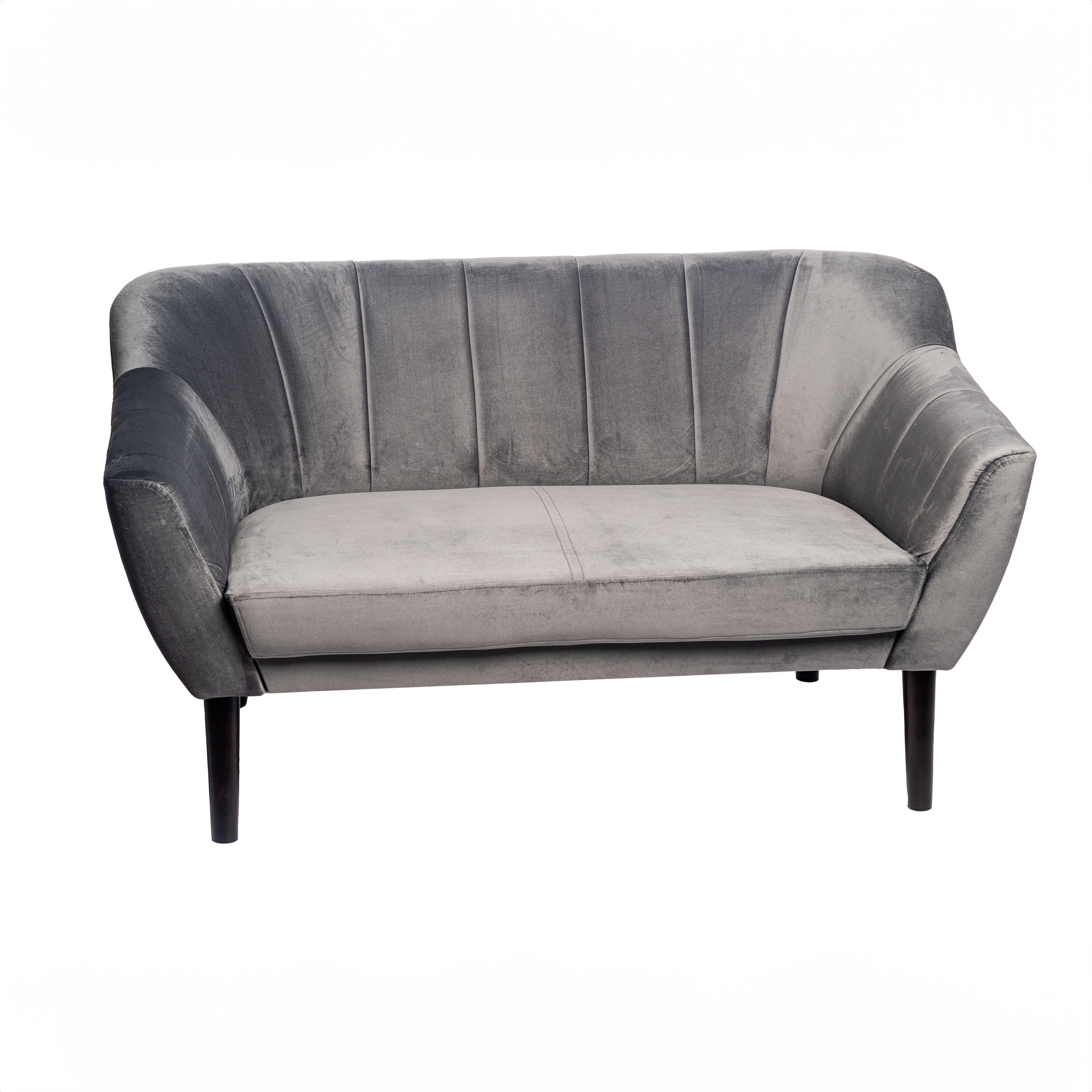 Диван Signal TREFL 2 Welur Сірий (TREFL2V14W)