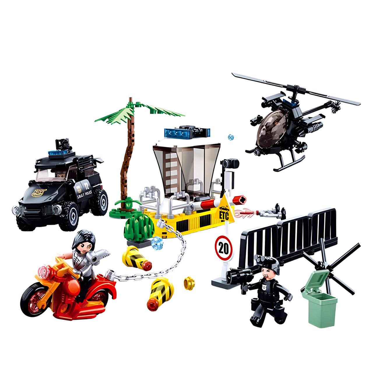 Конструктор Sluban Полиция 373 дет. (M38-B0772) - фото 2 Конструктор Sluban Полиция 373 дет. (M38-B0772) - фото 2