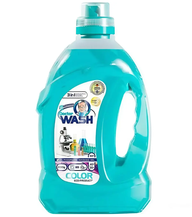 Гель для прання Doctor WASH кольорових речей 2,1 л (742448)