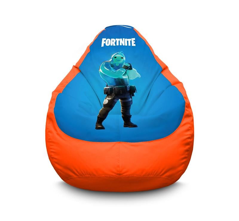 Кресло мешок iPuff Fortnite Rippley Оксфорд XL 80x110 см Оранжевый Кресло мешок iPuff Fortnite Rippley Оксфорд XL 80x110 см Оранжевый