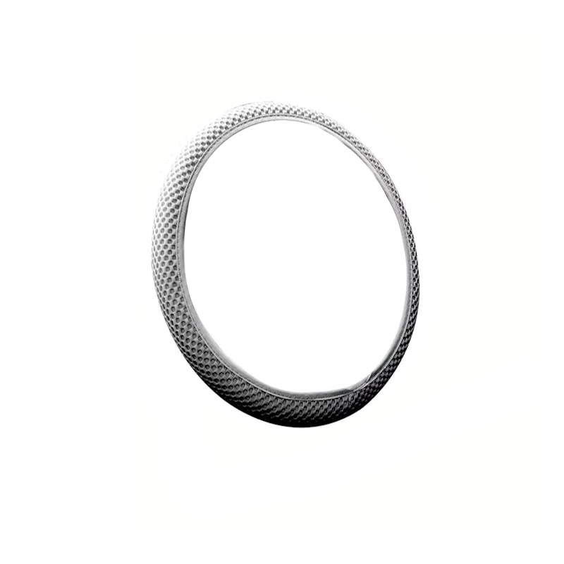 Чехол на руль автомобиля на резинке 38 см Серый (27086243) Чехол на руль автомобиля на резинке 38 см Серый (27086243)