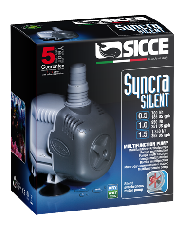 Насос универсальный циркуляционный SICCE SYNCRA 2.0 2150 л/ч - фото 2