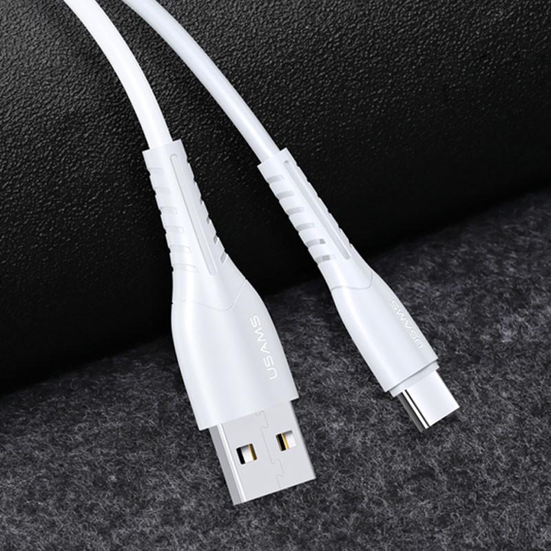 Кабель Usams US-SJ366 U35 USB/Type-C 1 м White (00000062640_2) - фото 2