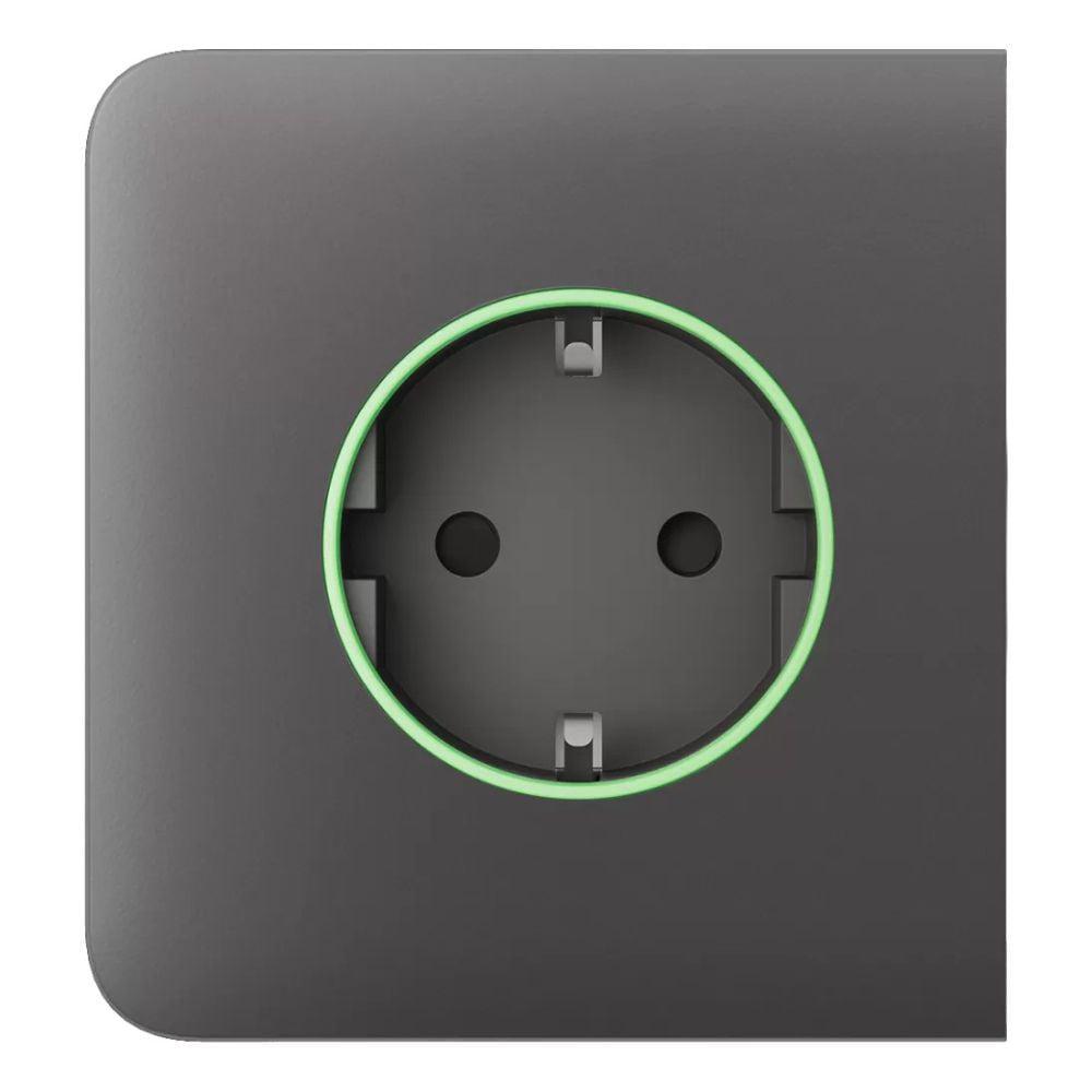 Фронтальная панель Ajax SideCover ASP для умной розетки type F 55 Grey (26-00355)