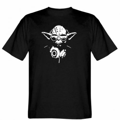 Футболка мужская Gildan Yoda в наушниках XL Черный (19277790-2-36631-XL)