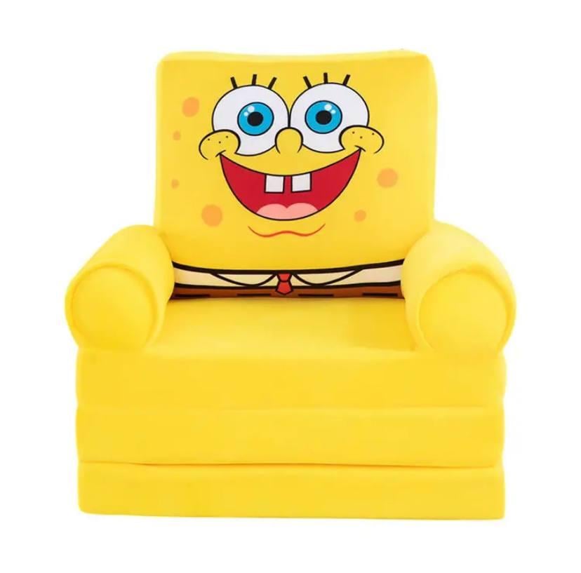 М'яке дитяче крісло плюшеве Спанч Боб