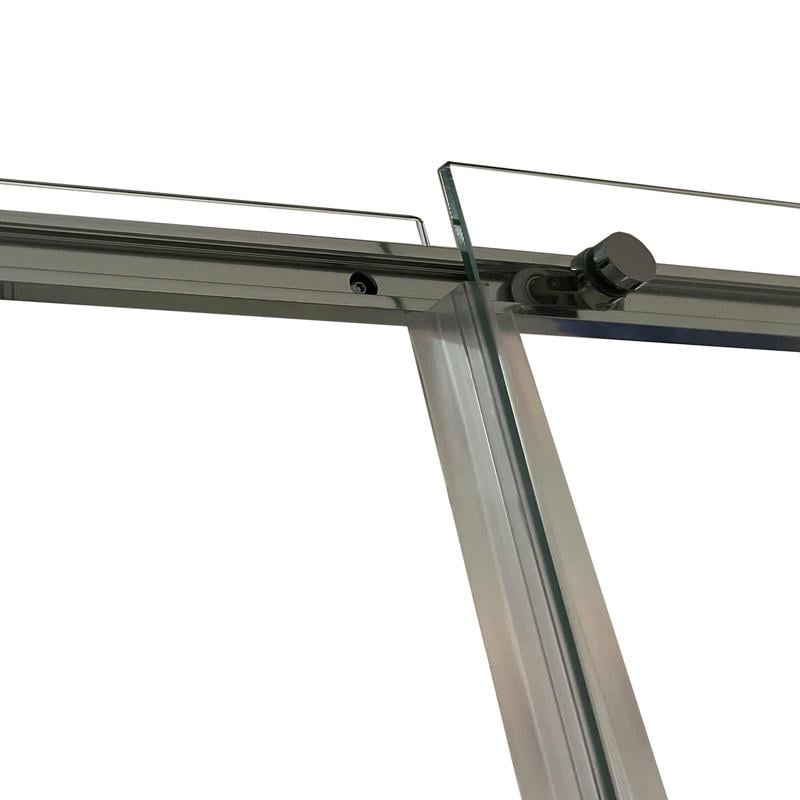 Душевая кабина без поддона KOER SR SC03-100x100x200-TR-01 прозрачное стекло Easy Clean 6 мм Хром (KR5357) - фото 5 Душевая кабина без поддона KOER SR SC03-100x100x200-TR-01 прозрачное стекло Easy Clean 6 мм Хром (KR5357) - фото 5