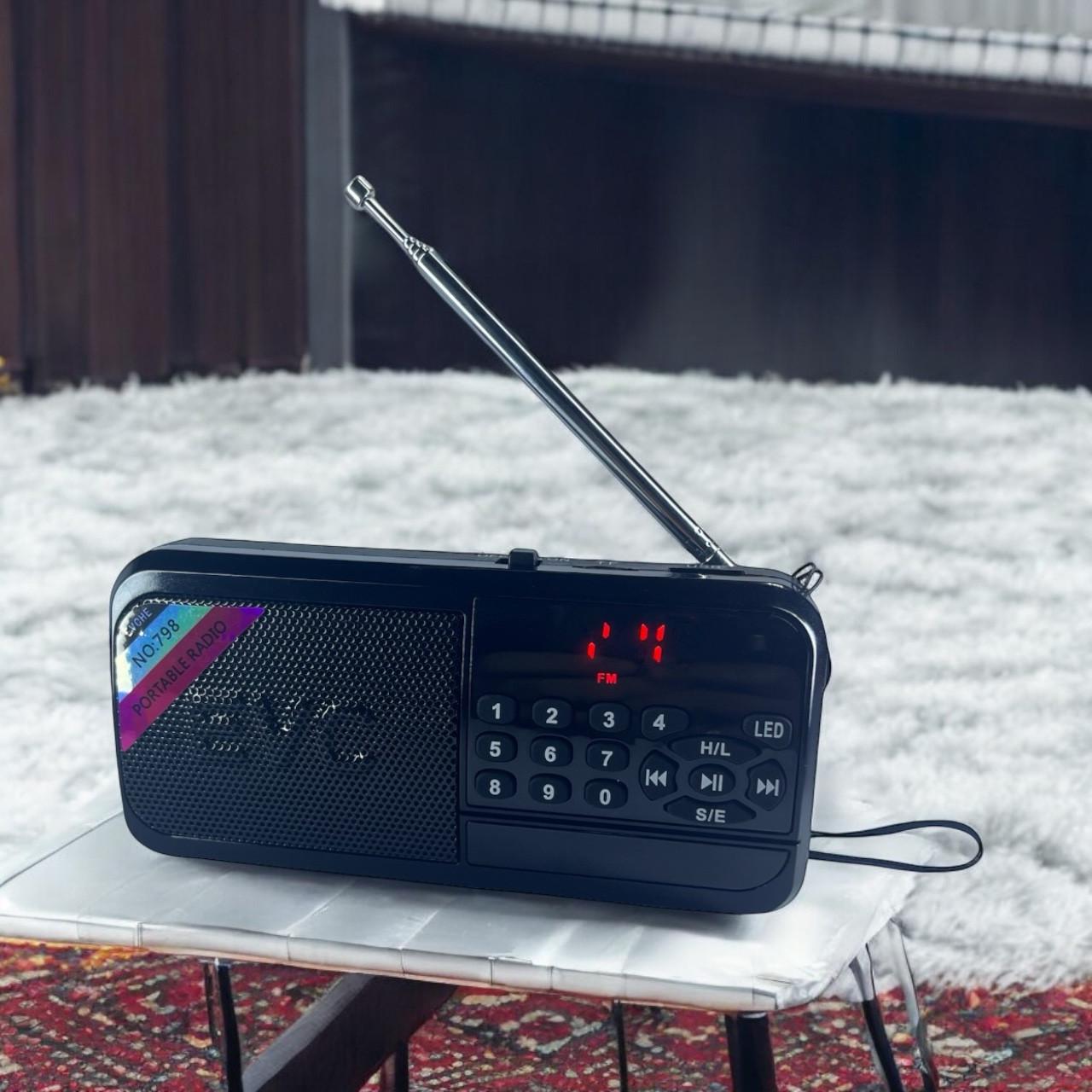 Радіоприймач портативний VHG EC-7 Black - фото 2