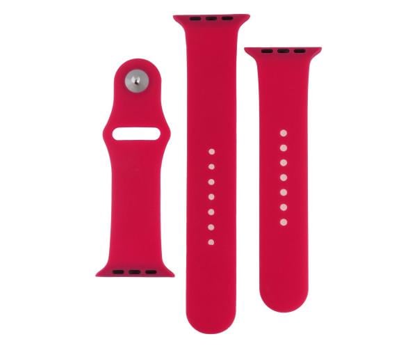 Ремінець Silicone Two-Piece для Apple Watch 48 42/44 мм Dragon fruit