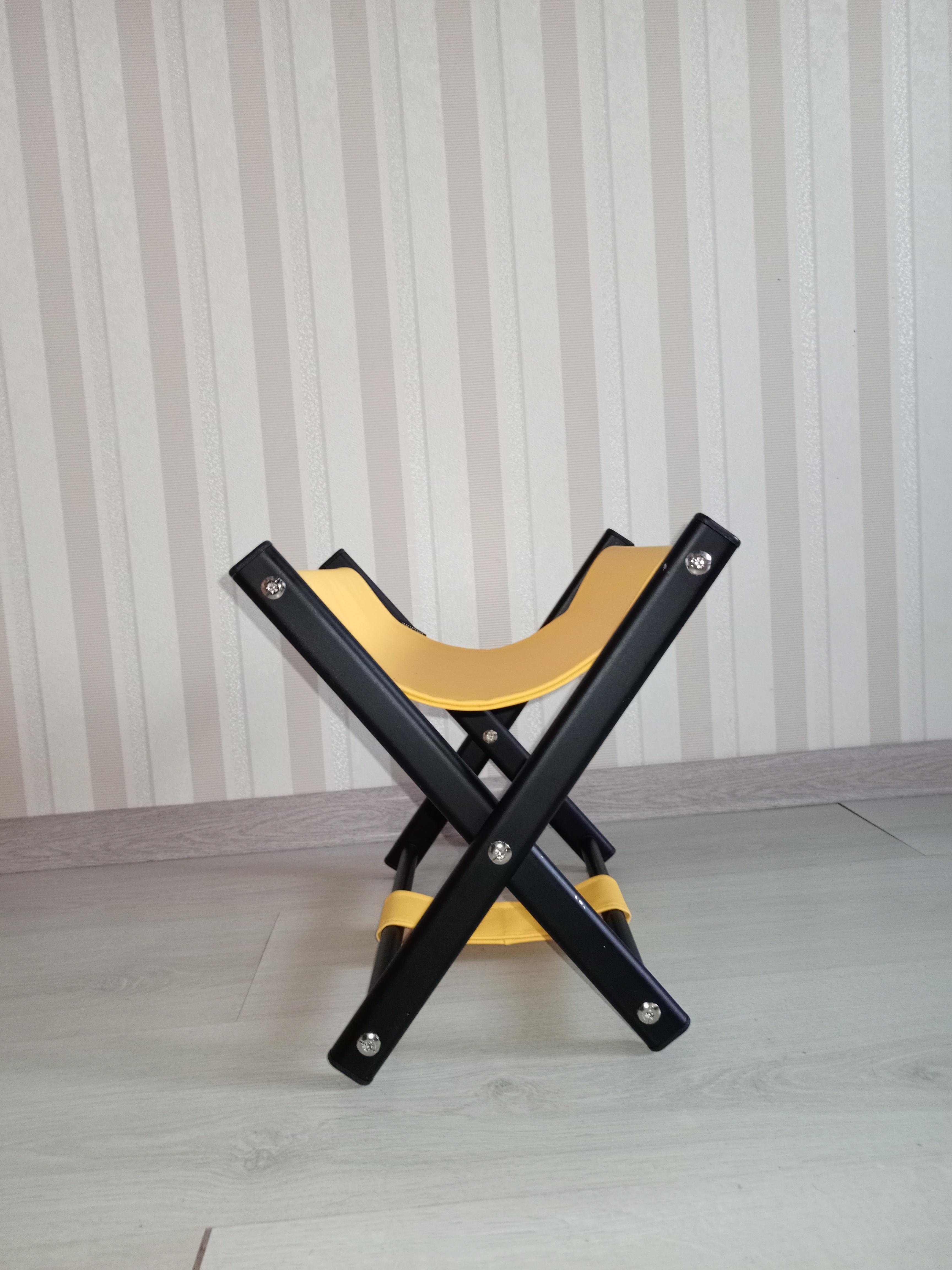 Підставка для сумки висота 31 см Жовтий/Чорний - фото 3