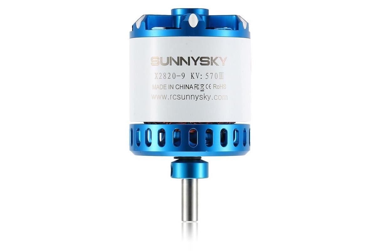 Мотор для літаків SunnySky X2820 V3 KV570 6S (54617)