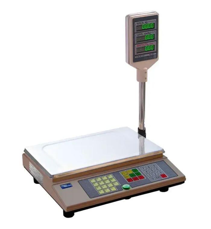 Весы электронные торговые Промприбор ВТА-60/15-5-A
