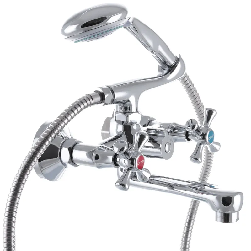 Змішувач для ванни Cron Smes 142 Хром (CR0063)