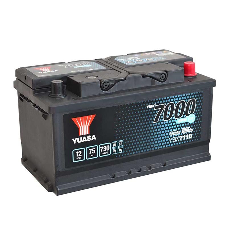 Акумулятор Yuasa EFB Start Stop 75 Ah/12V (YBX7110)