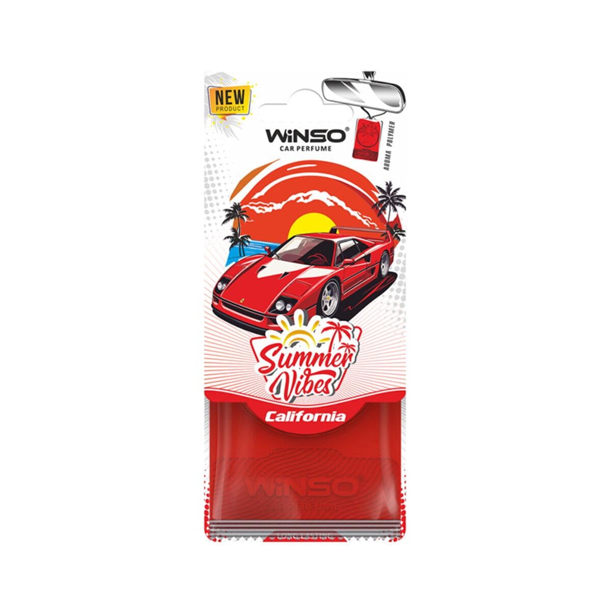Ароматизатор полимерный WINSO Summer Vibes California
