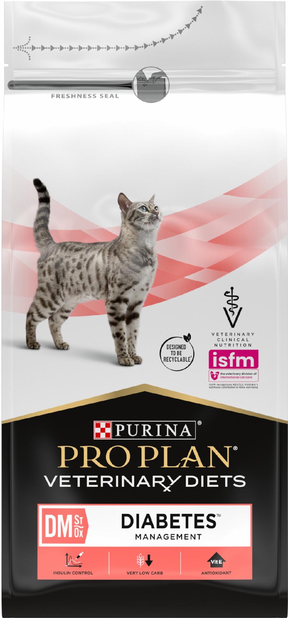 Корм для кошек сухой Pro Plan Veterinary Diets DM при сахарном диабете 1,5 кг (7613035159822) Корм для кошек сухой Pro Plan Veterinary Diets DM при сахарном диабете 1,5 кг (7613035159822)