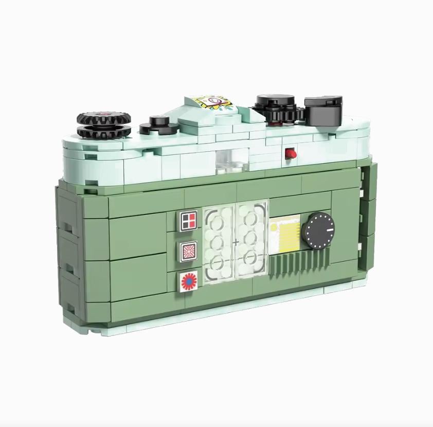 Конструктор дитячий Ретро фотоапарат для дітей та дорослих 455 деталей - фото 3