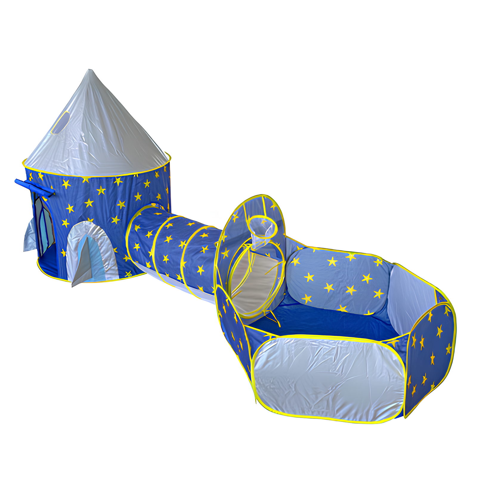 Детская палатка игровая с туннелем и бассейном для шаров (401037) Детская палатка игровая с туннелем и бассейном для шаров (401037)