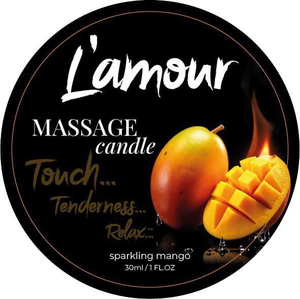 Массажная свеча L'amour Mango с ароматом манго 30 мл (LM90192) Массажная свеча L'amour Mango с ароматом манго 30 мл (LM90192)