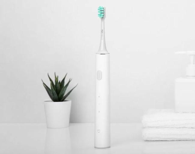 Электрическая зубная щетка MiJia Sonic Electric Toothbrush T300 White (17754013) - фото 3