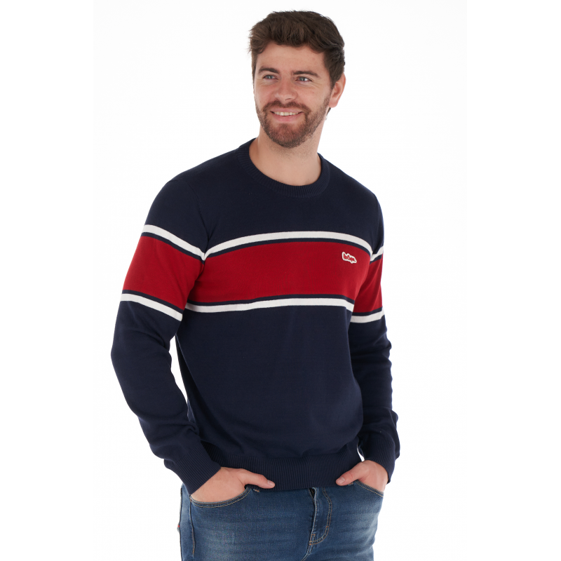 Светр чоловічий Lee cooper 10495521 M Синій - фото 4