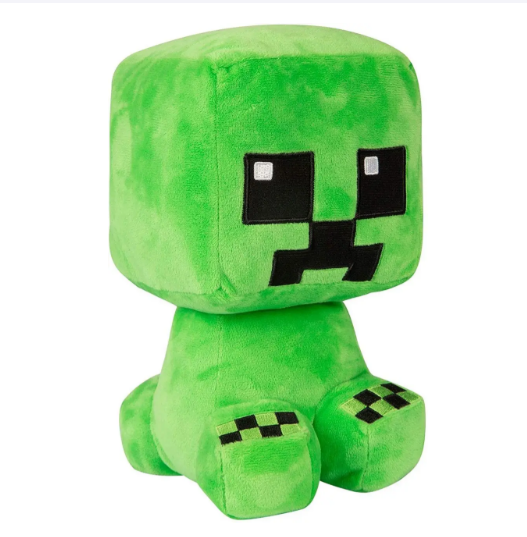 Мягкая игрушка для детей Малыш Крипер Minecraft 20 см (2573988451)