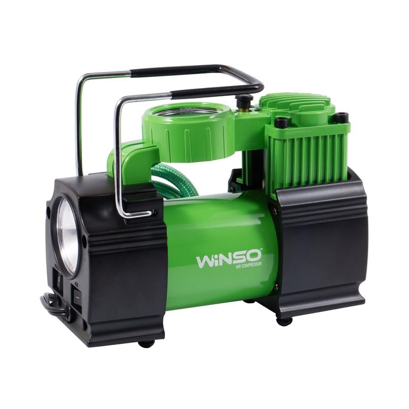 Компрессор автомобильный Winso LED-фонарь (130000)