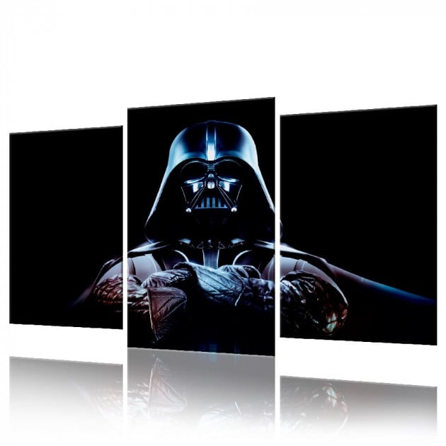 Картина модульная 3 части ArtStar Дарт Вейдер 120х180 см ADFM0001