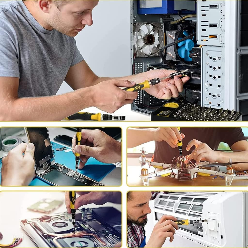 Набор отверток гибкий прецизионный 115в1 для ремонта телефона/ноутбука - фото 10