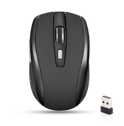 Комп'ютерна мишка бездротова Silent Mouse 2,4G Чорний (SH0000025)