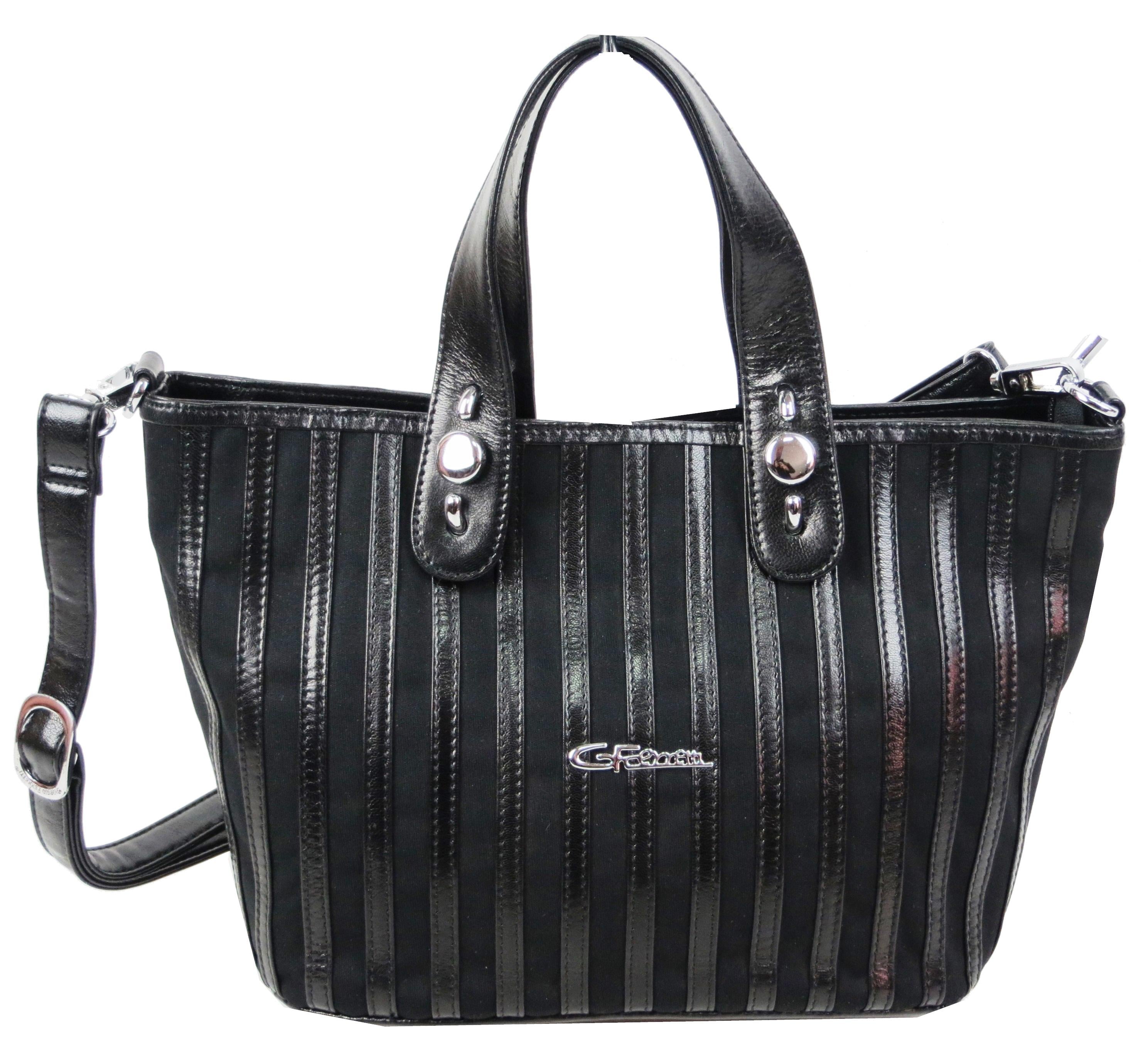 Сумка женская Giorgio Ferretti кожаная Черный (31011F8DF012)