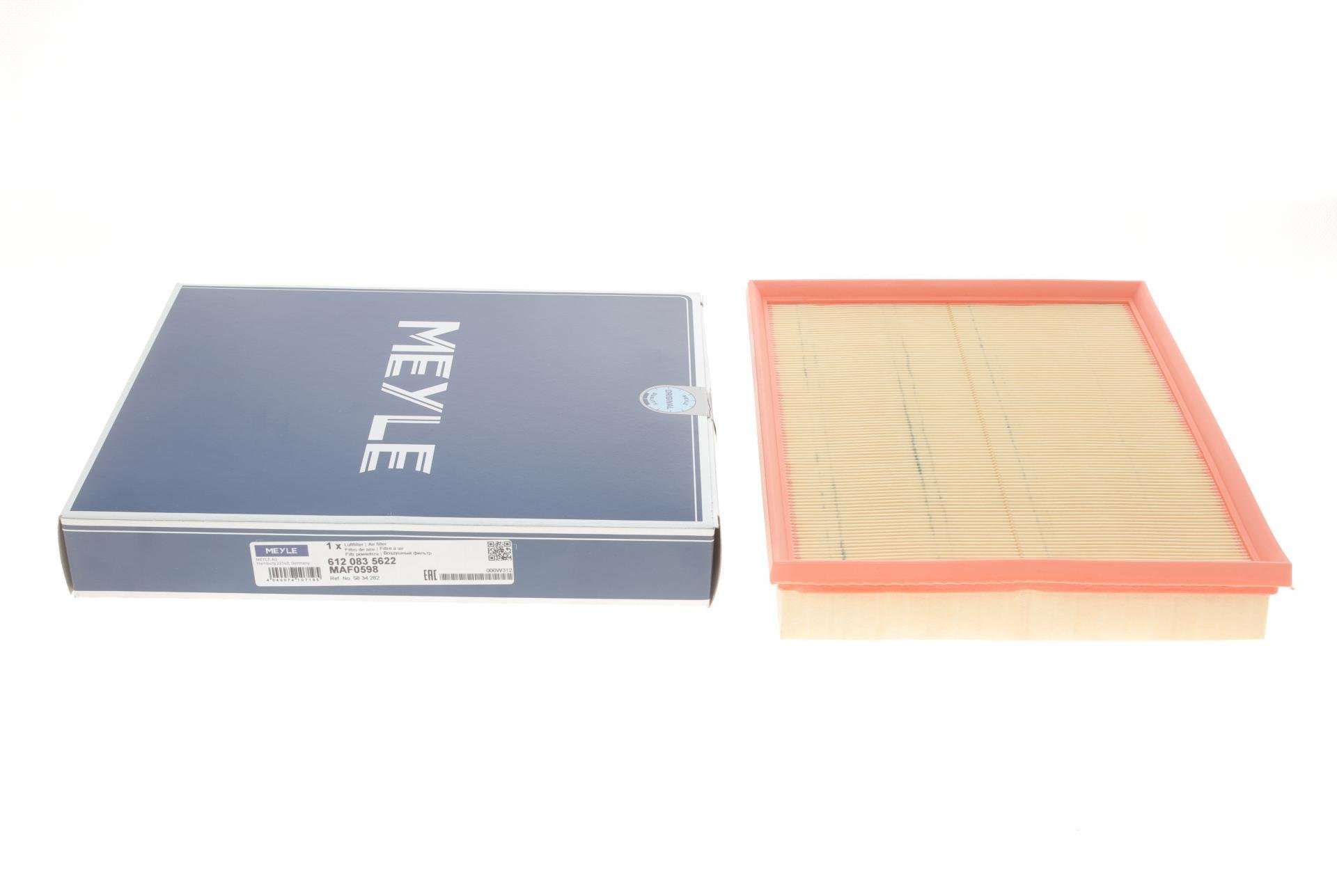 Фільтр повітряний Meyle для Opel Astra G/H/J/Zafira 1,2-2,2D 98- (612 083 5622)