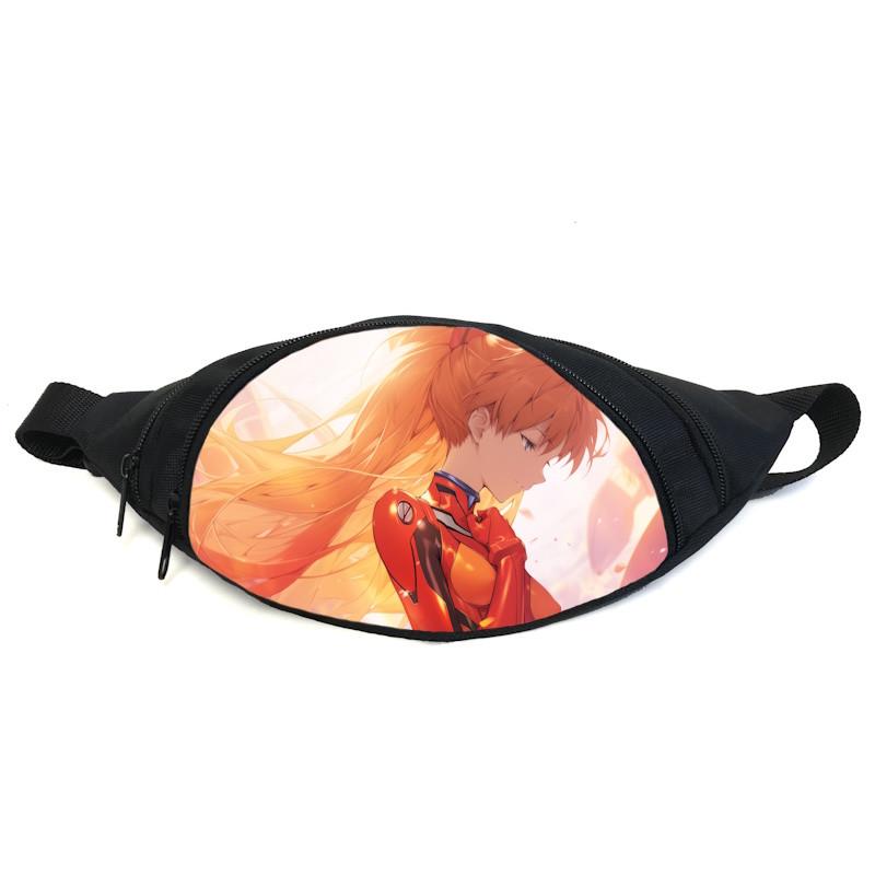 Поясная сумка-бананка Эвнгелион Evangelion GB Evan 050 Черный (2087115286)
