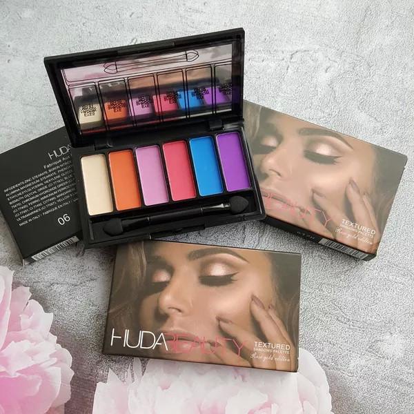 Палетка теней Huda Beauty 6 цветов (5242) - фото 3